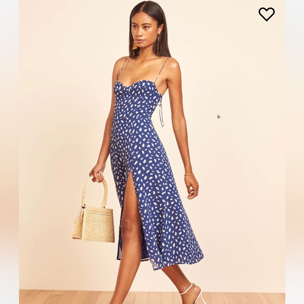 Reformation Kourtney Midi Dress